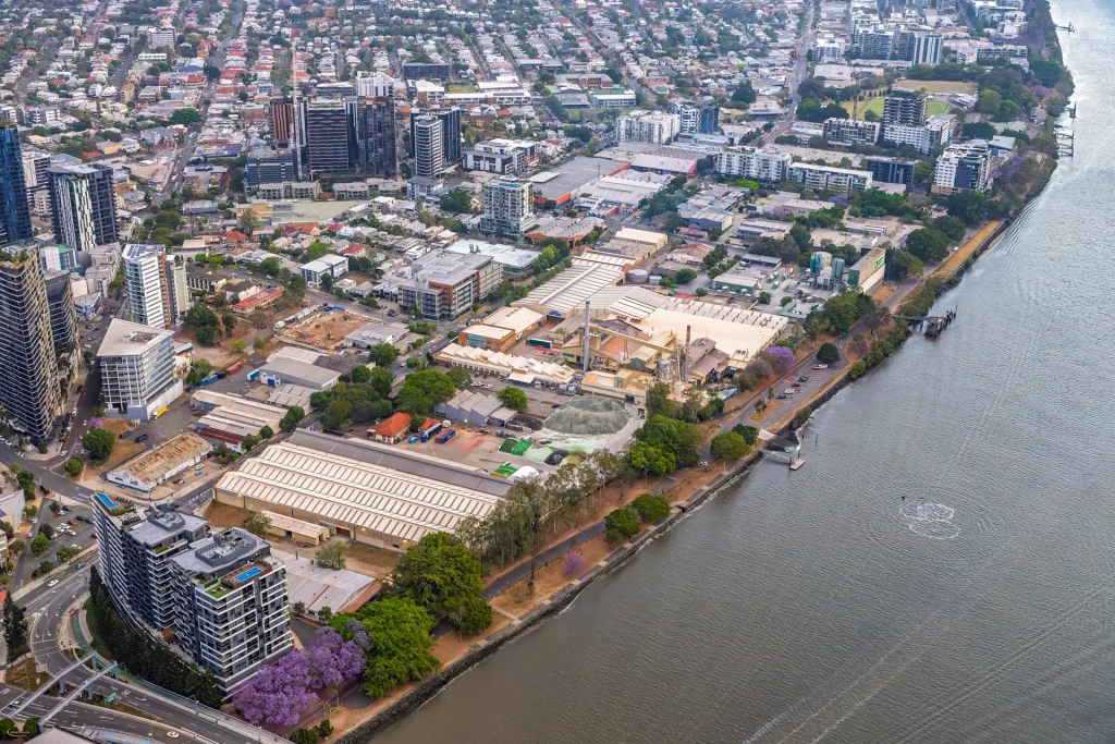 Montague Road Precinct riverfront land
